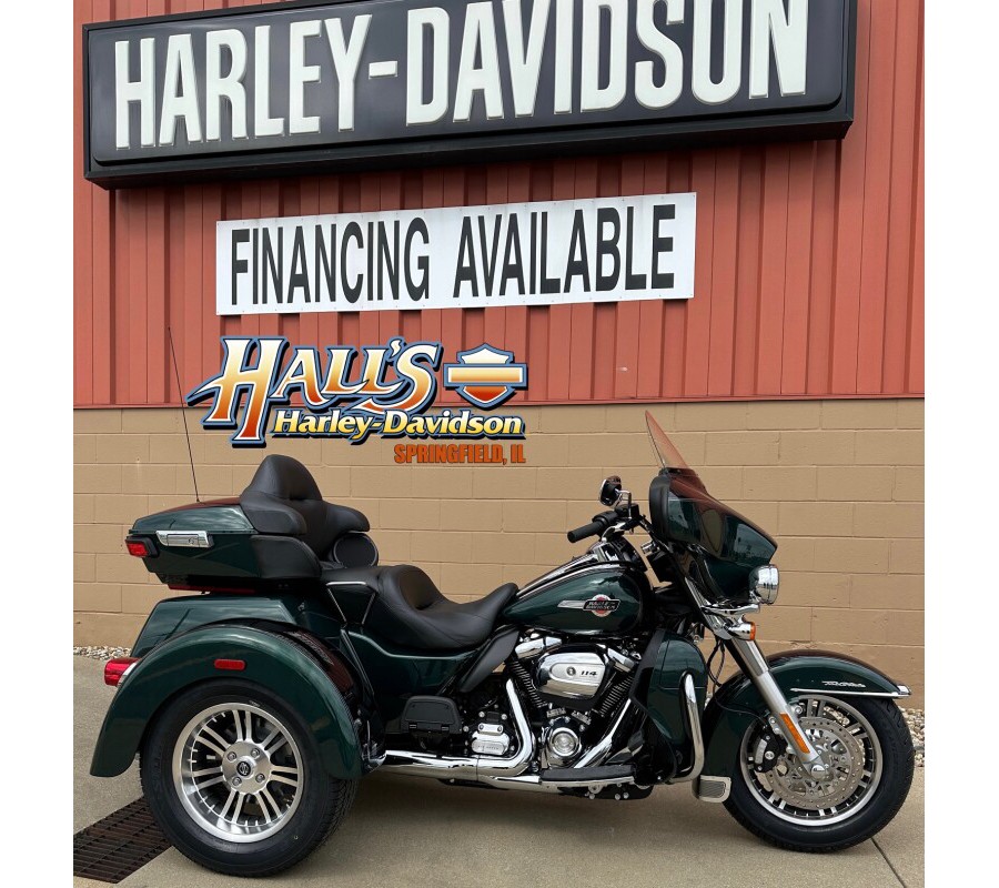 2024 Harley-Davidson Tri Glide Ultra Alpine Green / Vivid Black