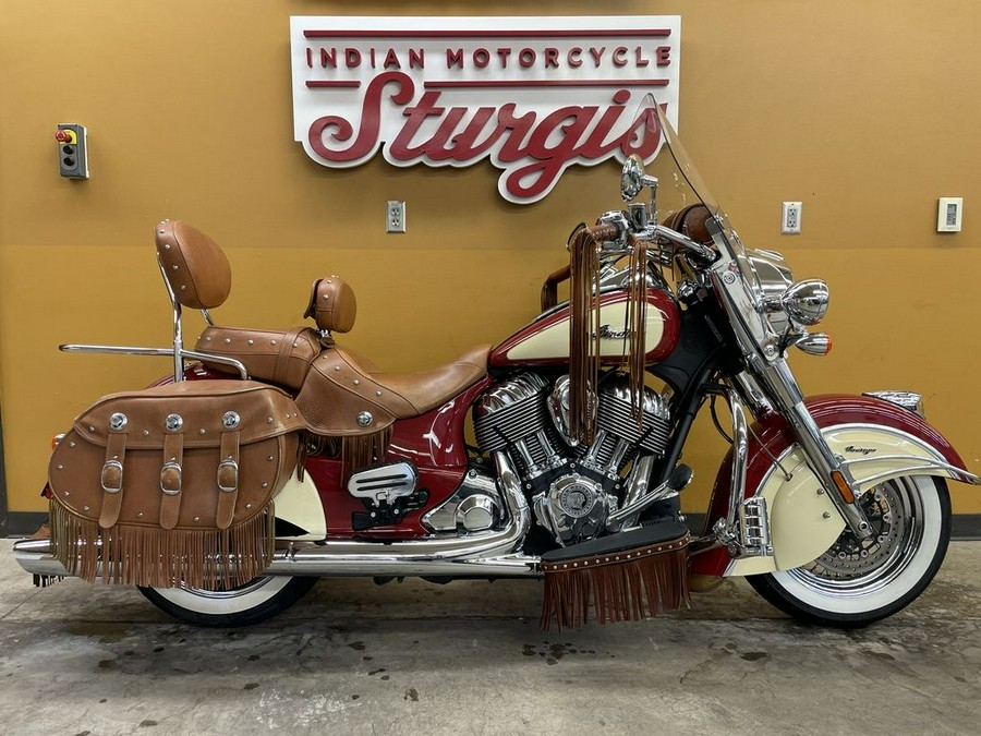 2015 Indian Motorcycle® Chief® Vintage Indian Red / Ivory Cream