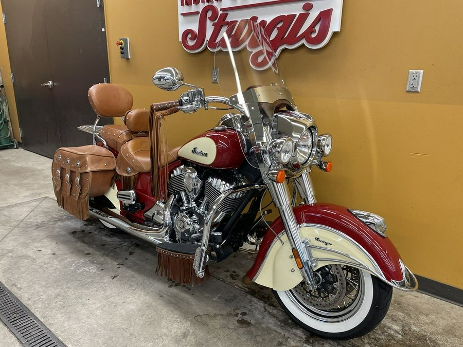 2015 Indian Motorcycle® Chief® Vintage Indian Red / Ivory Cream