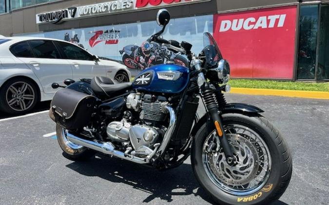 2020 Triumph Bonneville Speedmaster Cobalt Blue/Jet Black