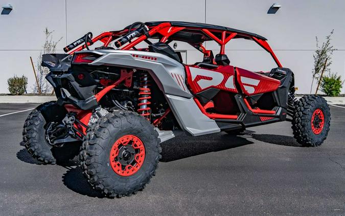 2024 Can-Am® Maverick X3 MAX X rs Turbo RR with Smart-Shox Fiery Red & Hyper Silver