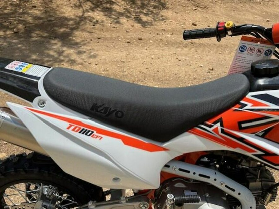 New 2025 KAYO TD 110 EFI