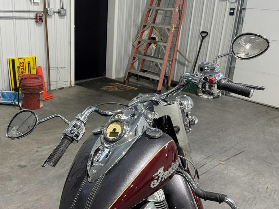 2017 Indian Motorcycle® Springfield™ Steel Gray Over Burgundy Metallic