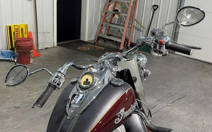 2017 Indian Motorcycle® Springfield™ Steel Gray Over Burgundy Metallic