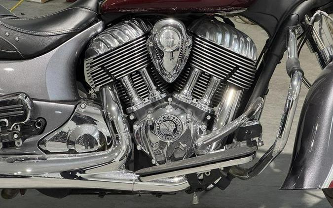 2017 Indian Motorcycle® Springfield™ Steel Gray Over Burgundy Metallic