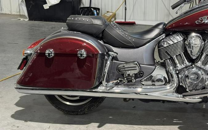 2017 Indian Motorcycle® Springfield™ Steel Gray Over Burgundy Metallic