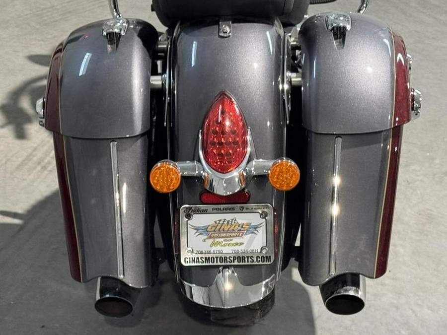 2017 Indian Motorcycle® Springfield™ Steel Gray Over Burgundy Metallic