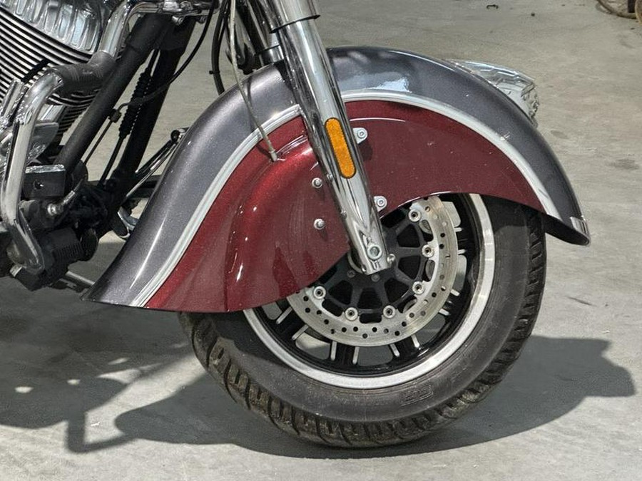 2017 Indian Motorcycle® Springfield™ Steel Gray Over Burgundy Metallic
