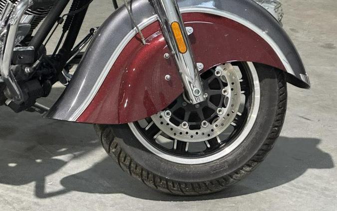 2017 Indian Motorcycle® Springfield™ Steel Gray Over Burgundy Metallic