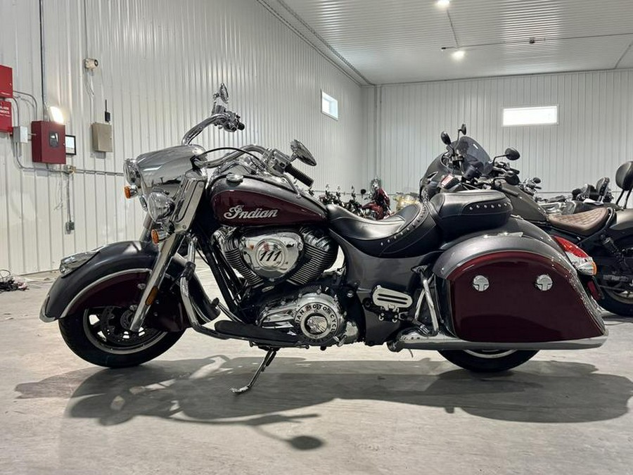 2017 Indian Motorcycle® Springfield™ Steel Gray Over Burgundy Metallic