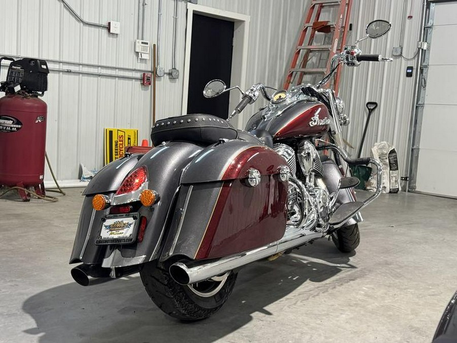 2017 Indian Motorcycle® Springfield™ Steel Gray Over Burgundy Metallic