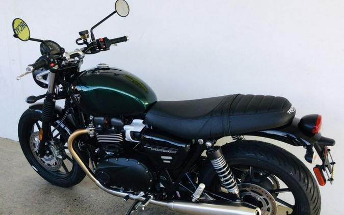 2024 Triumph Speed Twin 900 Competition Green/Phantom Black