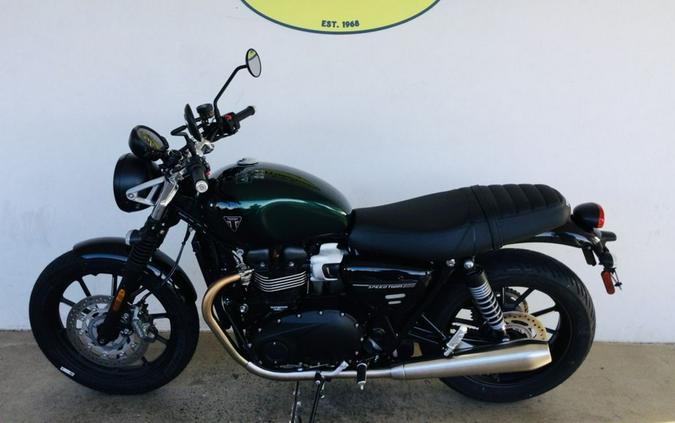 2024 Triumph Speed Twin 900 Competition Green/Phantom Black