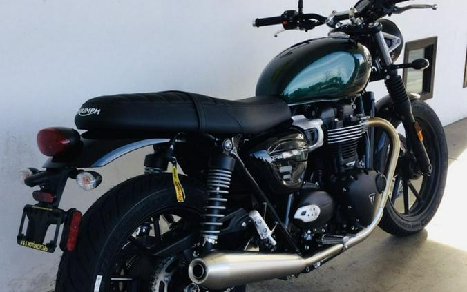 2024 Triumph Speed Twin 900 Competition Green/Phantom Black