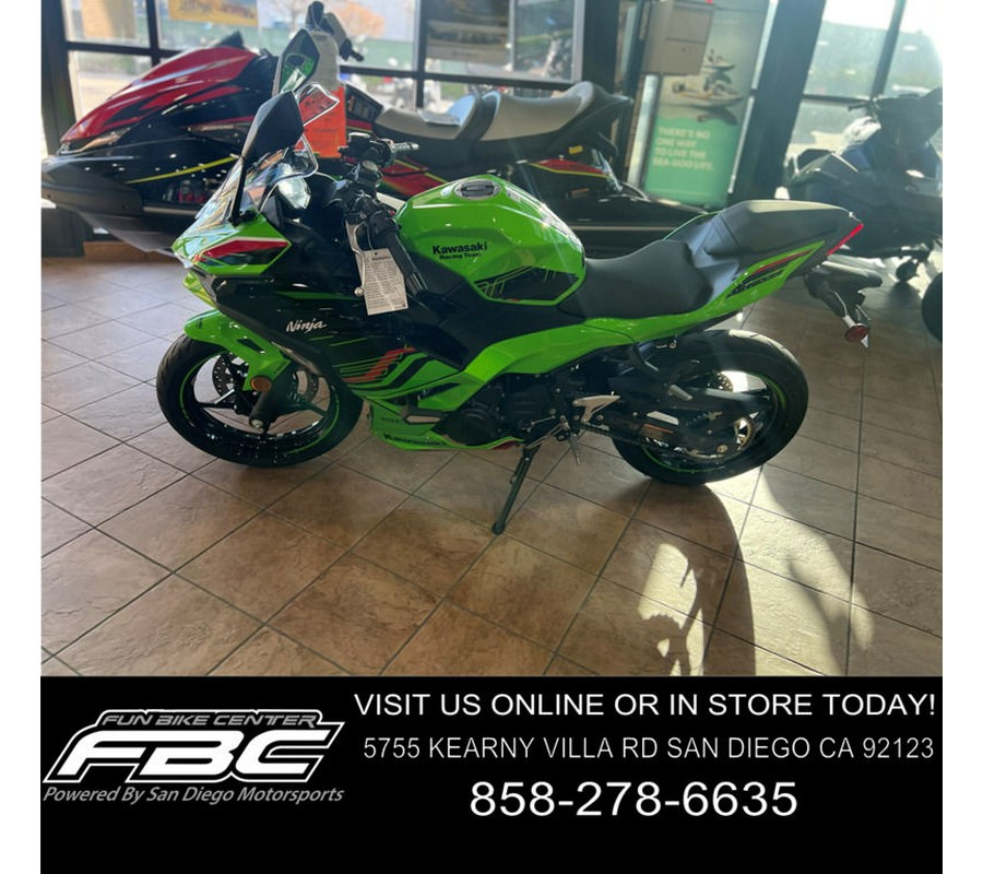 2024 Kawasaki Ninja® 500 KRT Edition SE ABS