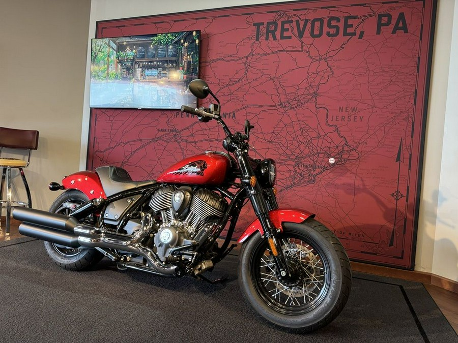 2022 Indian Motorcycle® Chief® Bobber ABS Ruby Metallic