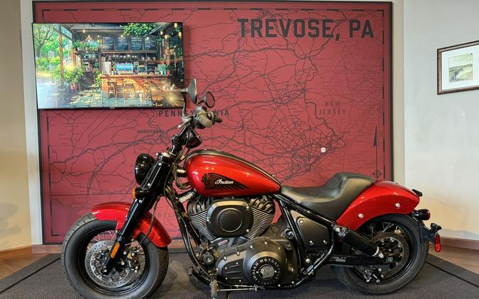 2022 Indian Motorcycle® Chief® Bobber ABS Ruby Metallic