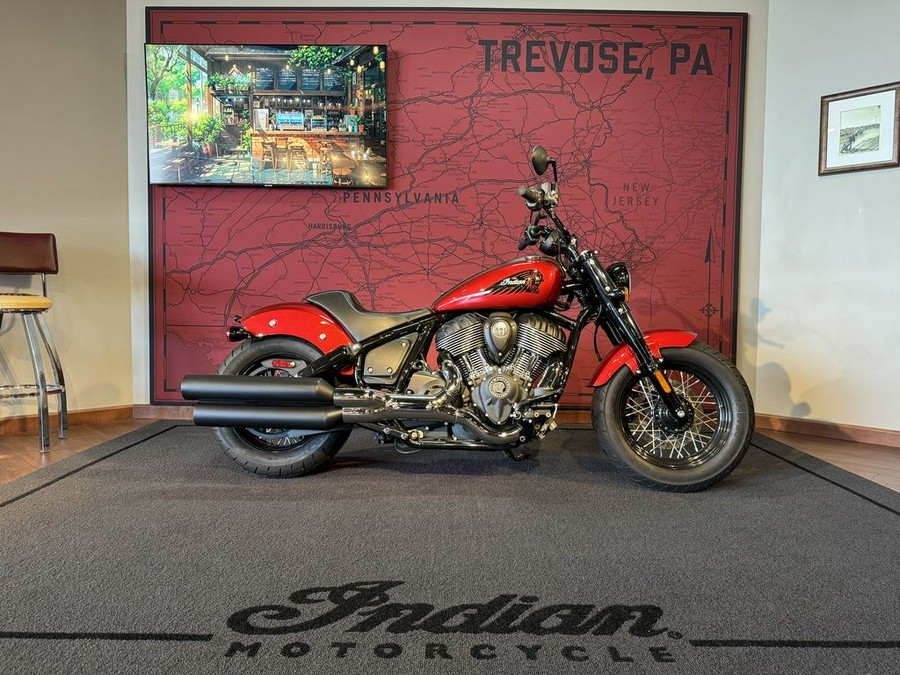 2022 Indian Motorcycle® Chief® Bobber ABS Ruby Metallic