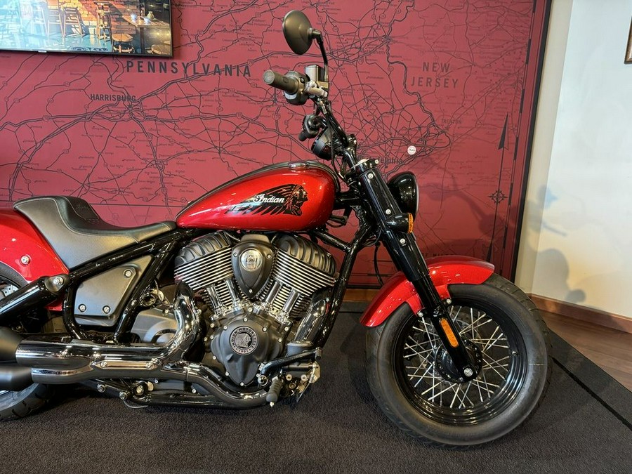 2022 Indian Motorcycle® Chief® Bobber ABS Ruby Metallic