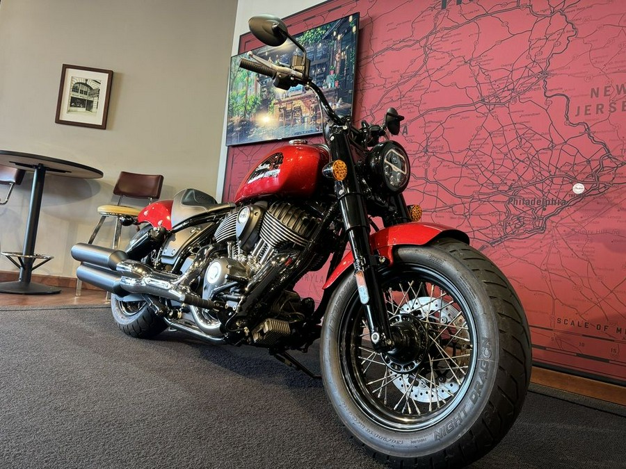 2022 Indian Motorcycle® Chief® Bobber ABS Ruby Metallic