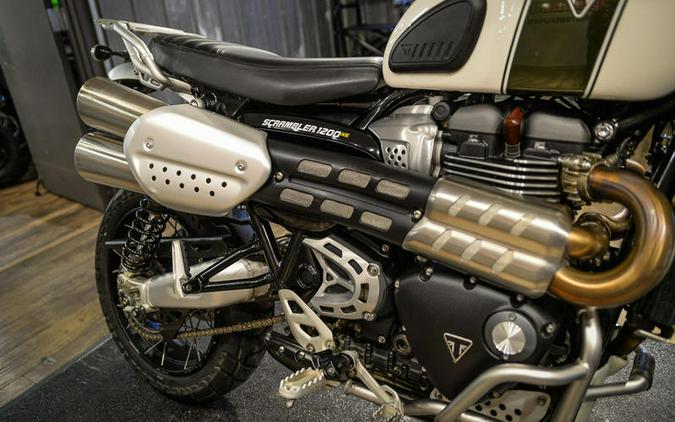 2019 Triumph Scrambler 1200 XE Fusion White