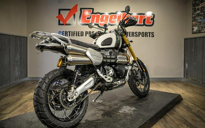 2019 Triumph Scrambler 1200 XE Fusion White