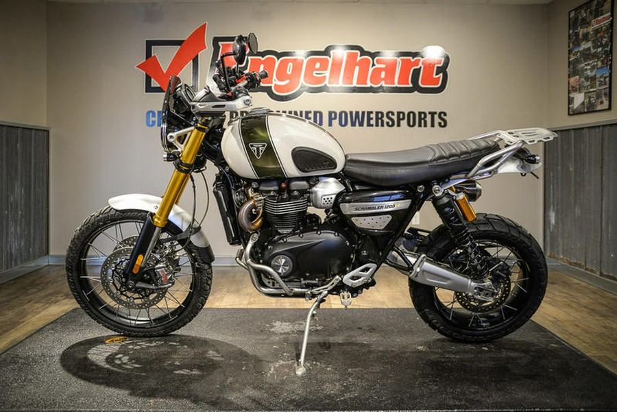 2019 Triumph Scrambler 1200 XE Fusion White