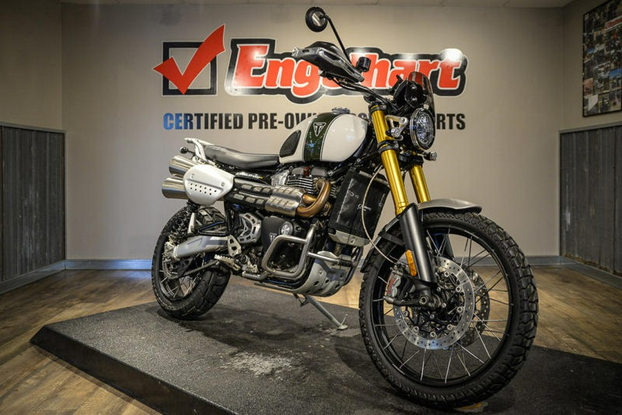 2019 Triumph Scrambler 1200 XE Fusion White