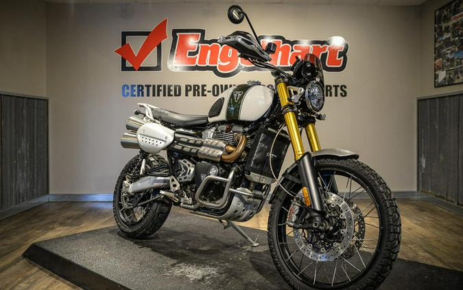 2019 Triumph Scrambler 1200 XE Fusion White