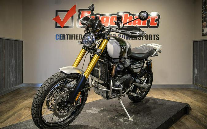 2019 Triumph Scrambler 1200 XE Fusion White