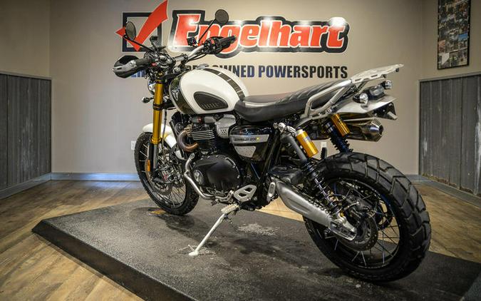 2019 Triumph Scrambler 1200 XE Fusion White