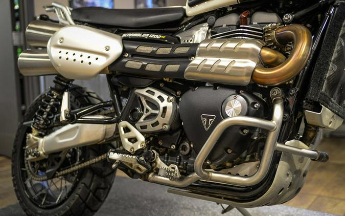 2019 Triumph Scrambler 1200 XE Fusion White