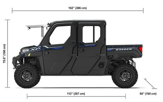 2023 Polaris Industries RANGER CREW XP 1000 NorthStar Edition Ultimate Azure Crystal Metallic