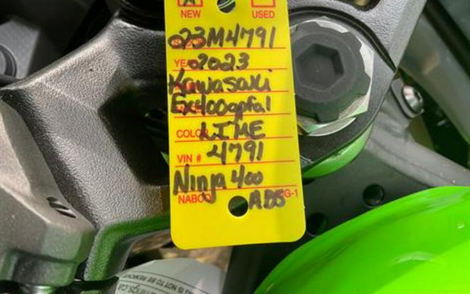 2023 Kawasaki Ninja 400 ABS KRT Edition