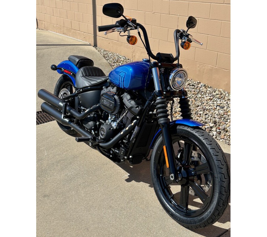 2024 Harley-Davidson Street Bob 114 Blue Burst