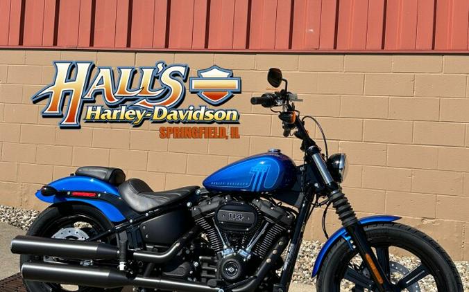 2024 Harley-Davidson Street Bob 114 Blue Burst