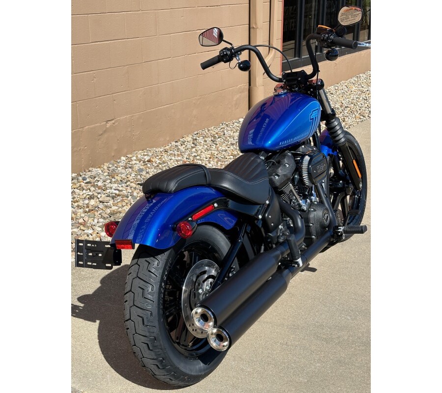 2024 Harley-Davidson Street Bob 114 Blue Burst