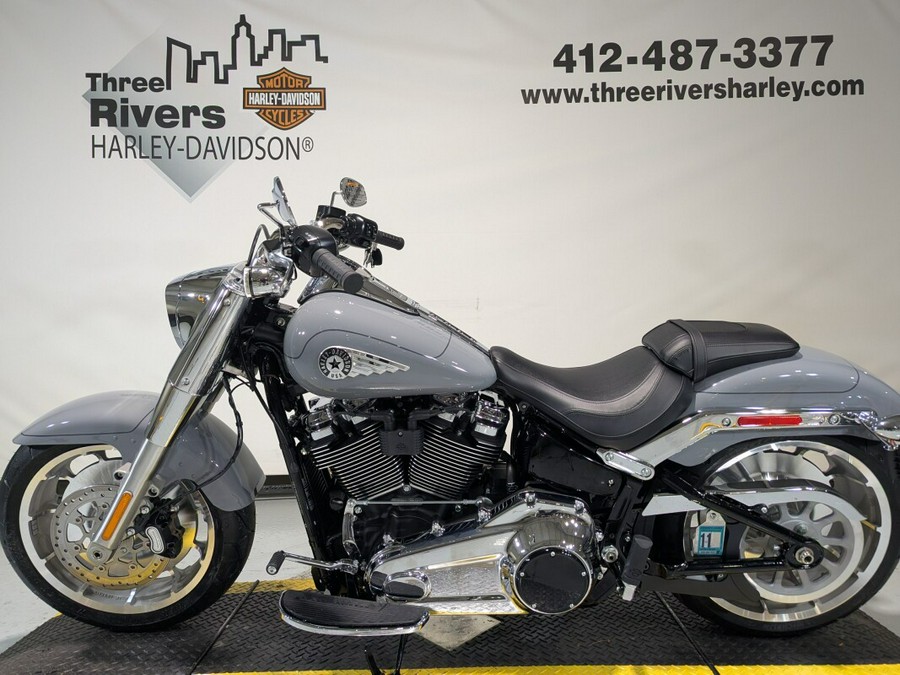 2026 Harley-Davidson® Fat Boy® Dark Billiard Gray