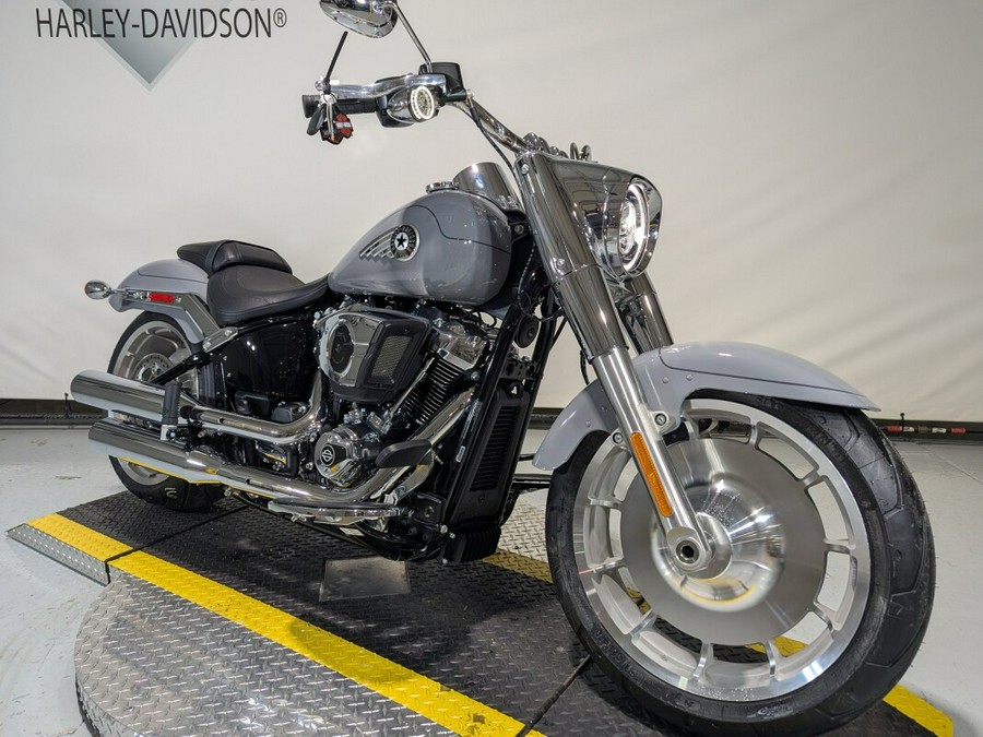 2026 Harley-Davidson® Fat Boy® Dark Billiard Gray