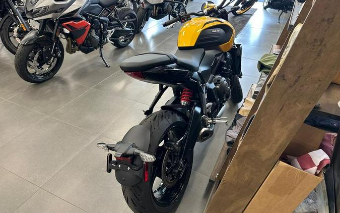 2026 Triumph Trident 660 Triple Tribute Edition Sapphire Black and Cobalt Blue