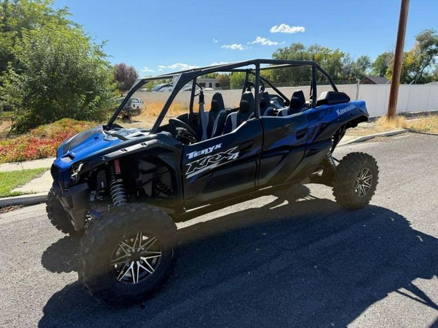 2025 Kawasaki TERYX KRX4 1000 - METALLIC SIERRA BLUE/SUPER BLACK