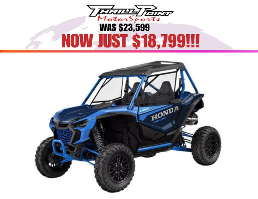 2025 Honda® Talon 1000R FOX Live Valve