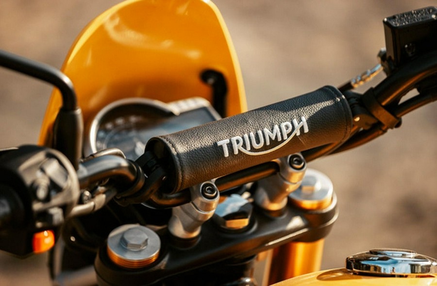 2026 Triumph Scrambler 400 XC Racing Yellow