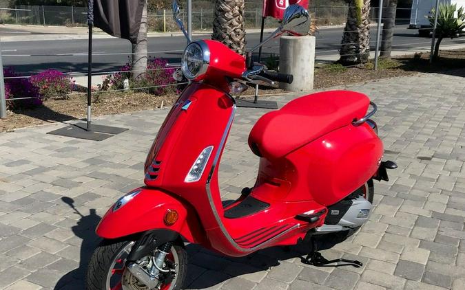 2023 Vespa Primavera 150 Red