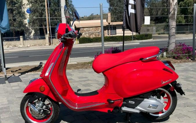 2023 Vespa Primavera 150 Red