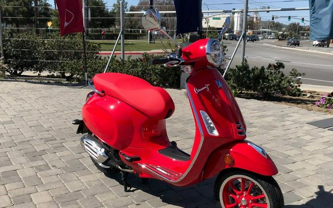 2023 Vespa Primavera 150 Red