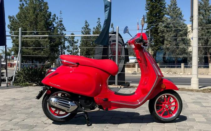 2023 Vespa Primavera 150 Red