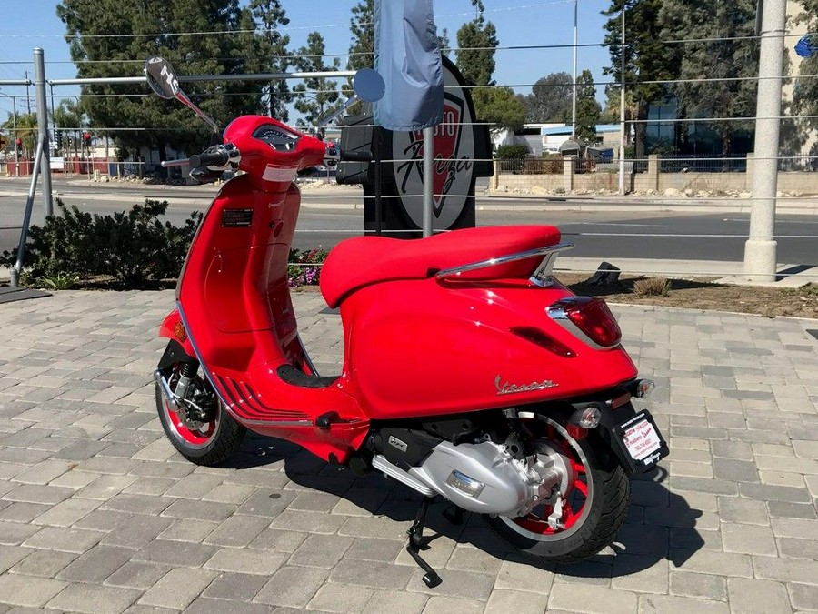 2023 Vespa Primavera 150 Red