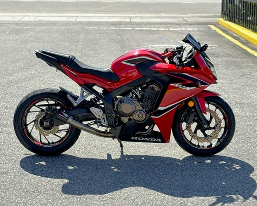2018 Honda CBR650F