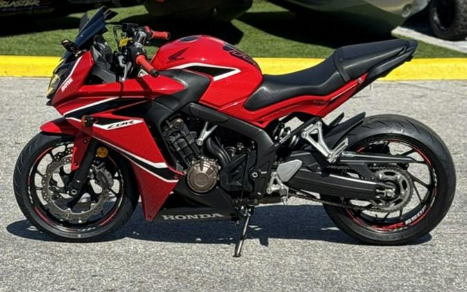 2018 Honda CBR650F
